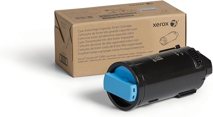 Xerox VersaLink C600 Cyan Extra High Capacity Toner Cartridge (16,800 Pages) - 106R03916