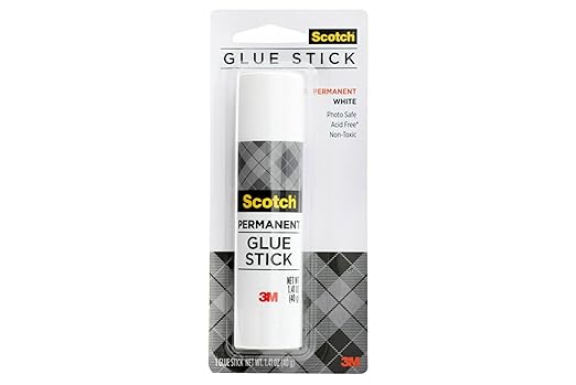 Scotch Glue Stick, 1.41 oz, 1/Pack, Acid Free and Photo Safe (003-CFT)