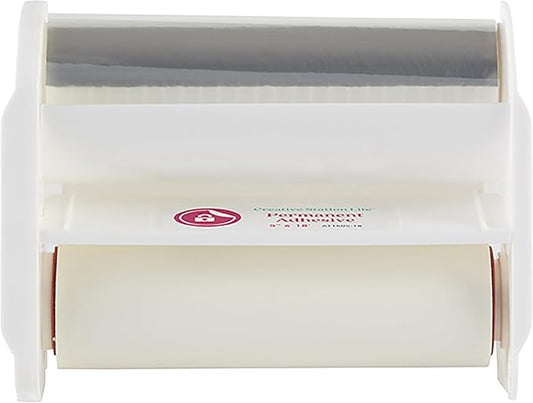 Xyron Permanent Adhesive Refill for the Creative Station & Creative Statio Lite, 5" x 18', Refill Cartridge for Label Maker, Laminator Machine, Home Office & Home School Craft Supplies (AT1605-18)