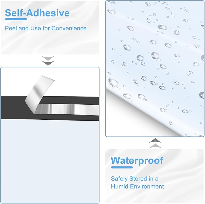 120PC Poly Mailers 6x9 Inch White Mailing Envelopes Bags 6x9 Poly Mailers Shipping Bags with Self Adhesive Seal, Waterproof, and Tear-Proof Postal Bags