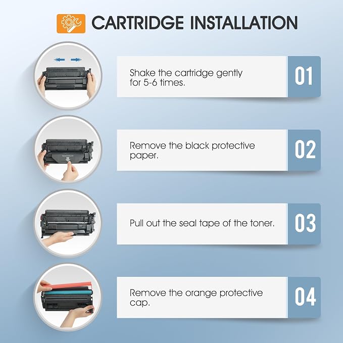 58A CF258A Toner Cartridge Black Compatible for HP M428fdw M404dw 2 Pack | Compatible for HP 58X CF258X Toner for HP LaserJet Pro M404n M404dn M404 MFP M428fdw M428fdn M428dw Printer Ink with Chip
