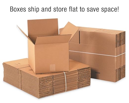 Tape Logic TL46830FPFOL FOL Flat Panel TV Boxes, 46 x 8 x 30", Kraft (Pack of 5)