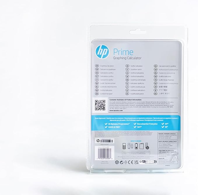 HP Prime Graphing Calculator – Multi-Touch 3.5" Color Display (HP)