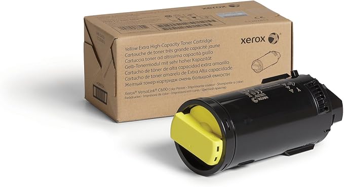 Xerox VersaLink C600 Yellow Extra High Capacity Toner Cartridge (16,800 Pages) - 106R03918