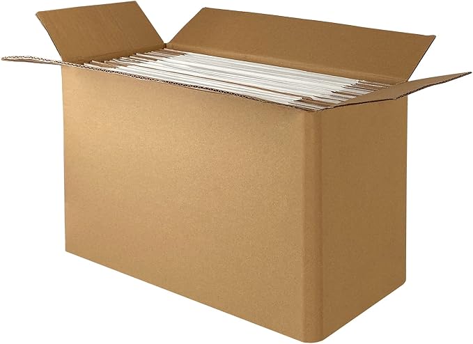 RLAVBL 11x8x2 Inches Shipping Boxes Set of 25, White Small Corrugated Cardboard Box, Mailer Boxes for Packing Small Business