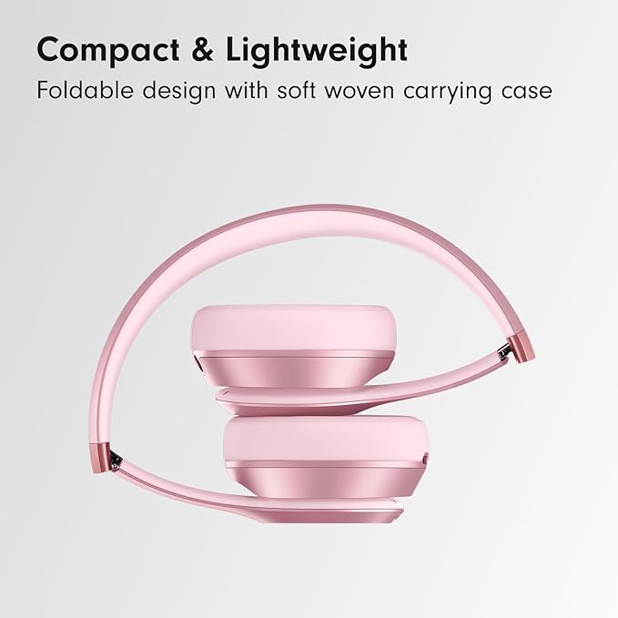 Beats Solo 4 with AppleCare+ for Headphones (2 Years) - Metallic Pink