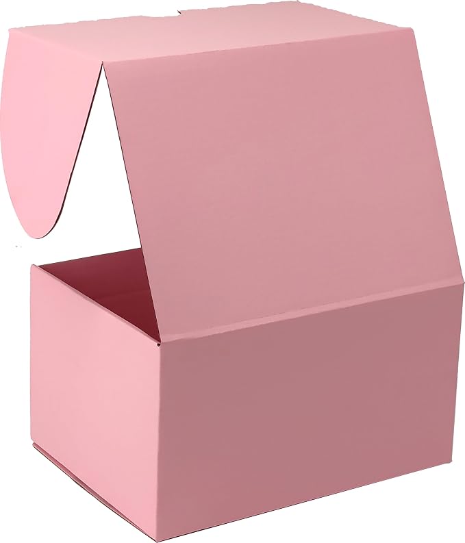 7x5x4 Shipping Boxes Set of 50, Pink Mailer Corrugated Cardboard Box | for Packaging, Literature, Packing, Mailing, Storage, Small Business, Moving, Gift, Supplies, Quick Fold, Tab Locking