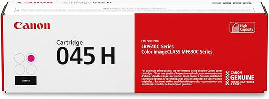 Canon Genuine 045 Magenta Toner Cartridge High Capacity Compatible with LBP612Cdw, MF632Cdw, MF634Cdw