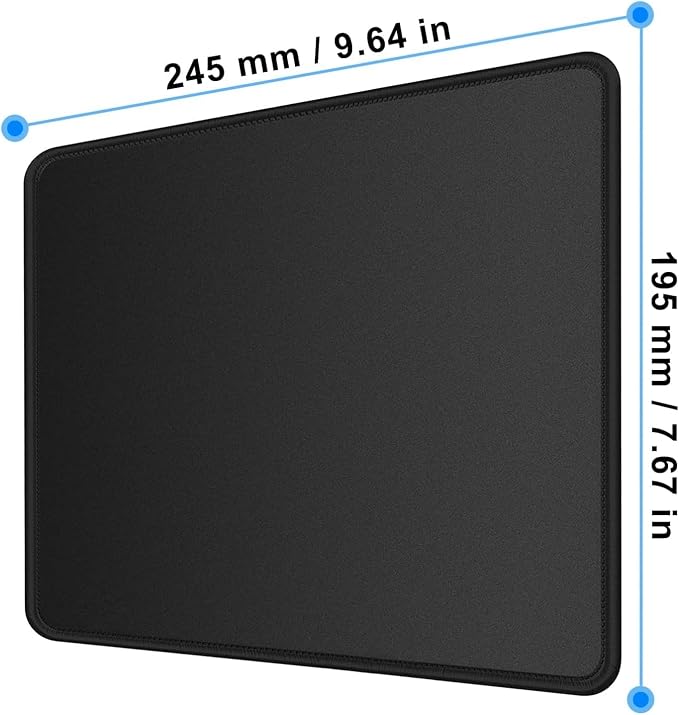 Cats Galore Mouse Pad, Square Anti-Slip Rubber Mousepad, Premium-Textured Mouse Mat, Cute Office Mouse Pads for Women Men Computer Laptop