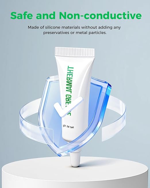 Creality 3D Printer Thermal Grease, 350°C High-Temperature Resistant Paste, Excellent Thermal Conductivity, Non-Conductive, for 3D Printer Hotend/Nozzle, Suitable for All FDM 3D Printer (2 Pack)