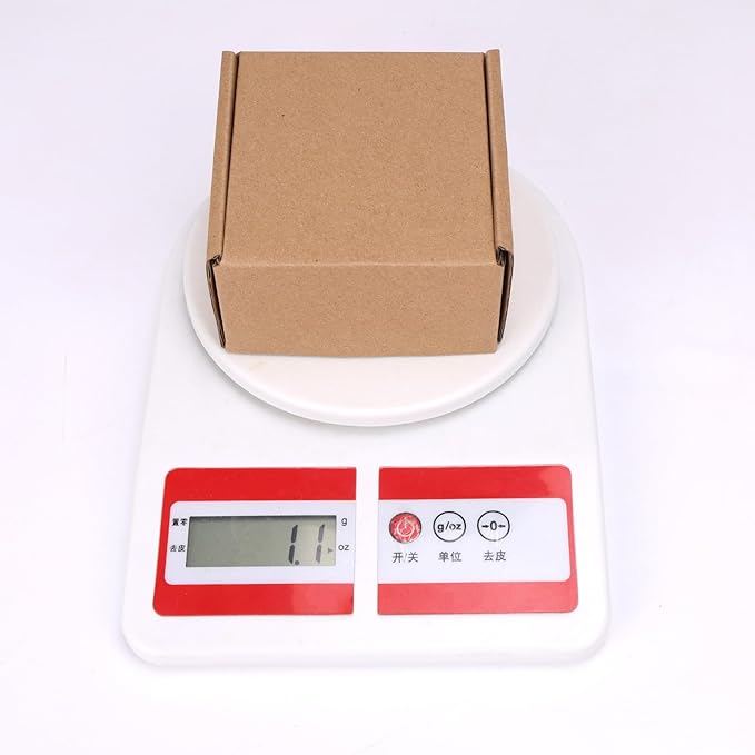 4x4x2 Shipping Boxes Set of 6, Small Cardboard Boxes for Packaging, Brown Mailing for Small Business