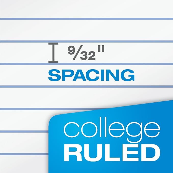 Oxford Spiral Notebooks, 18 Count Bulk Pack, 1 Subject, College Ruled Notebooks for School, 8 x 10.5 Inches, 70 Sheets, Assorted Colors, Back to School Supplies (65206)