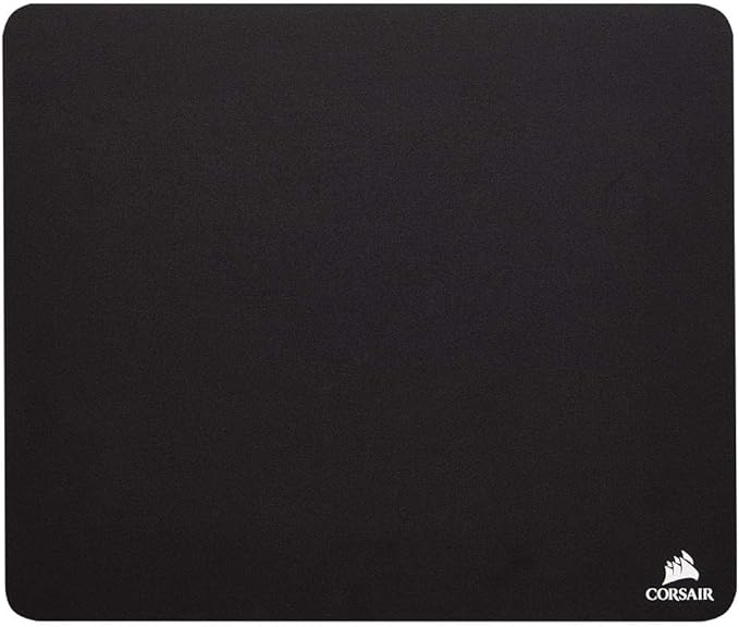 Corsair MM100 Medium Cloth Surface Mousepad (Glide-Optimised Textile Surface, Anti-Slip Base, Designed for Optical and Laser Mice, 320 mm x 270 mm x 3 mm) - Black