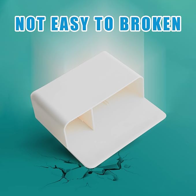 noonebutyou 2 Pcs Magnetic Marker Holder Wall Mount Marker Holder for Dry Erase Whiteboard Fridge, Self Adhesive Magnetic Pencil Holder Caddy for Home Office School(White&SL)