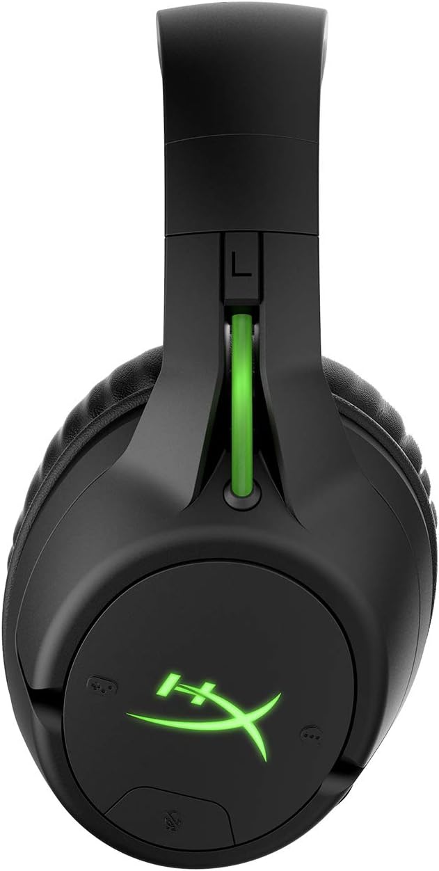 HyperX CloudX Flight – Wireless Gaming Headset, Official Xbox Licensed, Compatible with Xbox One and Xbox Series X|S, Game and Chat Mixer, Memory Foam, Detachable Noise-Cancellation Microphone
