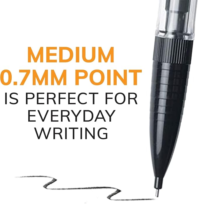BIC Mechanical Pencils #2 XtraSmooth, 0.7mm Medium Point, Pack of 80 | Various Color Bright Edition Barrels, Bulk School Supplies for Teachers and Classrooms, 80-Count Pack