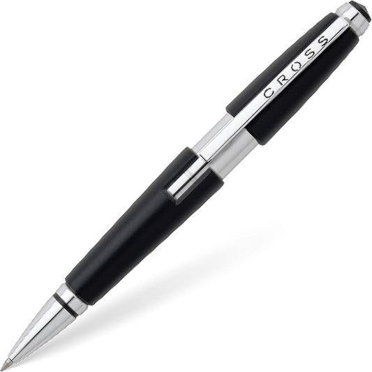 Cross Edge Jet Black Rollerball Pen - AT0555-2