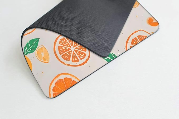 Main Squeeze Orange Stamped Mouse pad Customized Mousepad Non-Slip Rubber Base Mouse Pads for Computers Laptop Office Desk Accessories Mouse pad