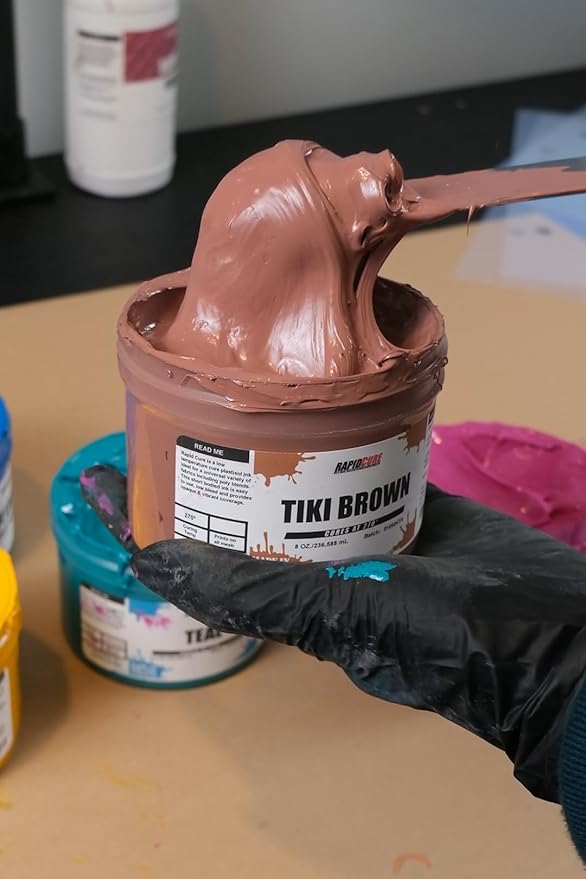 Rapid Cure® Screen Printing Ink Brown (Quart - 32oz.) - Plastisol Ink for Screen Printing, Fast Curing Fabric Paint - Screen Print Direct®, USA Made