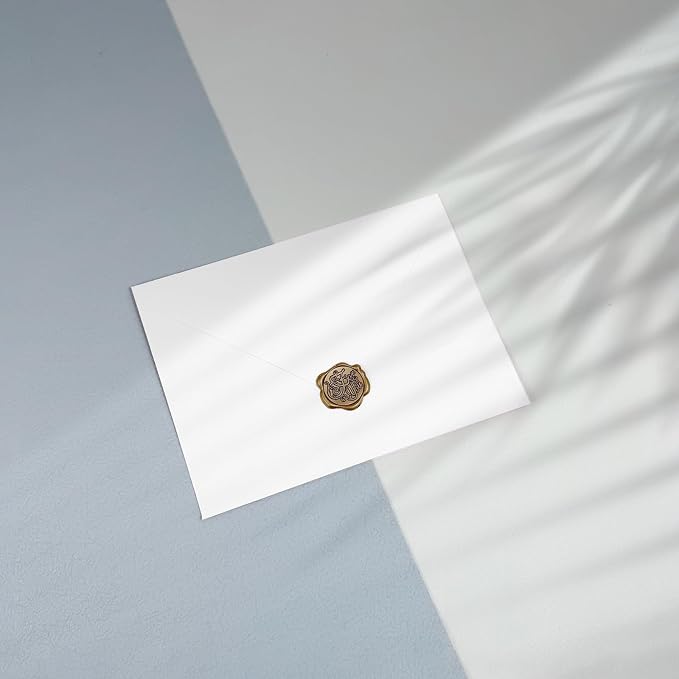 50 PCS White Colorful A4 Envelopes,4x6 Envelopes for Invitations | 4x6 Envelopes for Greeting Cards, Great for Invitations, Wedding Invitation, Birthday, Baby Shower, Graduation