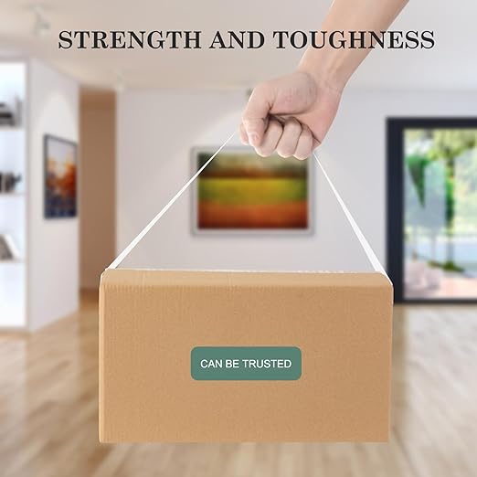 Heavy Duty Clear Packing Tape 110 Yards Per Roll (36 Rolls) - 2 Inch Width 1.6 Mil Thick, Strong Pressure-Sensitive Adhesive Packing Tape for Office Storage Moving Mailing Packaging and Shipping