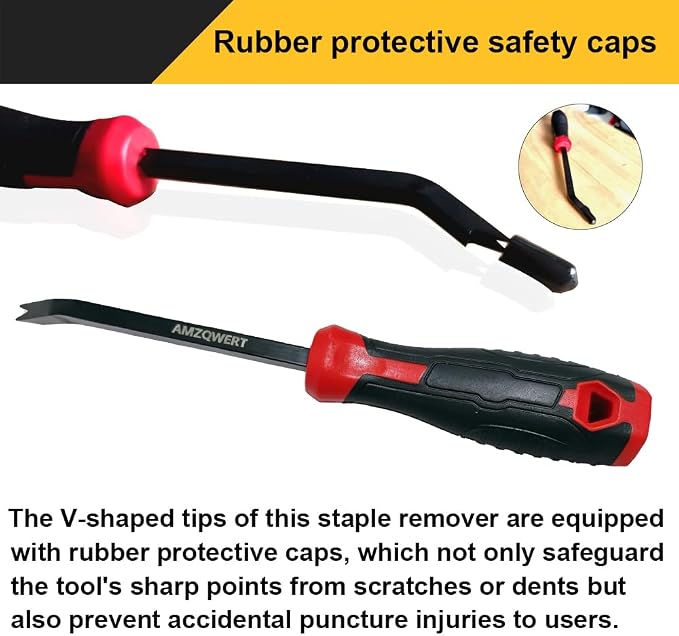Staple Remover,Heavy Duty Staple Remover,Upholstery Stapler Puller Lifter Tool for Carpet,Wood,Hardwood Floors,Construction,Furniture