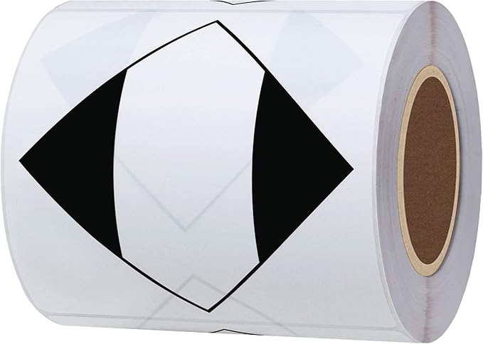Hybsk 3x3 Inch Diamond Ground ORM-D Shipping Labels for Warehouse Handling Transport Square Shipping Stickers Total 200 Labels Per Roll (3x3 inch)