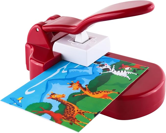 CYFUN DESIGN Jigsaw Puzzle Maker Jigsaw Puzzle Making Machine with 10 Adhedive Foams Picture Photo Cutter Jigsaw Puzzle Making Machine for 4x6 Puzzles DIY Paper Cutter Craft Handmade Puzzle Puncher