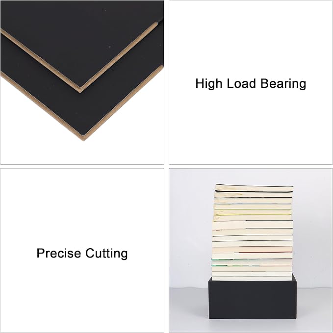 9x6x4 In Black Shipping Boxes for Small Business, 30 Pack Corrugated Cardboard Boxes for Shipping & Storage