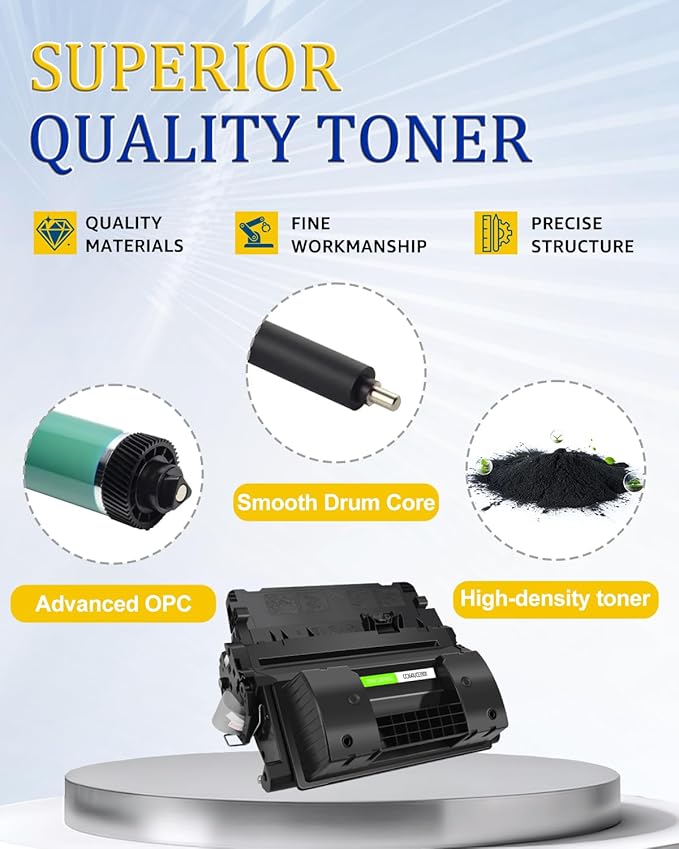 greencycle 64X Compatible High Yield Black Toner Cartridge Replacement for HP 64X CC364X [Upgraded 64A CC364A] more pages use for Laserjet P4015dn P4015n P4515 P4015x P4515n Printer(1Pack,25000 pages)