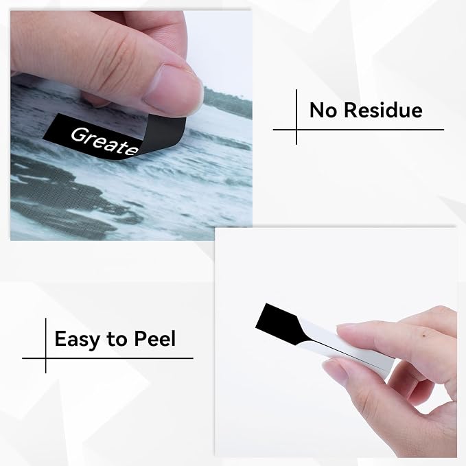 TZe-345 TZ-345 Replacement for Brother P Touch Label Maker Tape Black 18mm | TZe TZ Label Tape 0.7 Inch Laminated White on Black Compatible with PT-D400 PT-D410 PT-D610BT PT-P710BT, 3-Pack