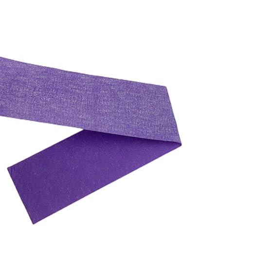 Purple Masking Tape, 1 Inch x 55 Yards, 2 Rolls, Painters Tape for Painting, Home, Office, School Stationery, Arts, Crafts, Decoration