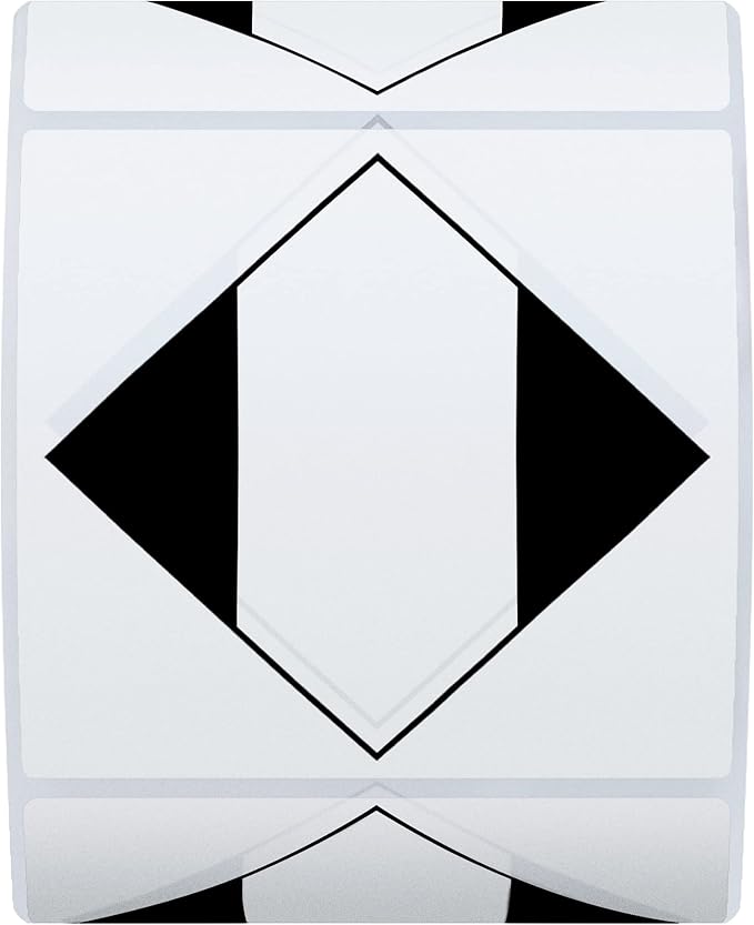 Hybsk 2x2 Inch ORM-D Shipping Labels Diamond Limited Quantity of Dangerous Goods Stickers for Warehouse Handling Transport Shipping Stickers Total 300 Labels Per Roll (2x2 inch)