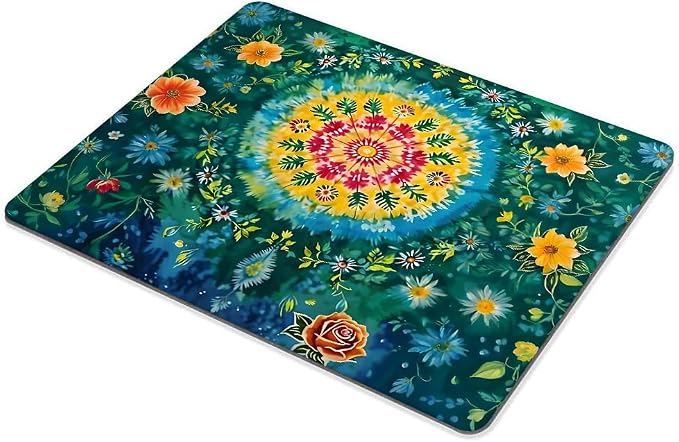Veneta Tapestry Tie Dye Case Mousepad Non-Slip Rubber Base Mouse Pads for Computers Laptop Office Desk Accessories Mouse pad