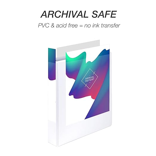 Samsill Economy 1.5 Inch 3 Ring Binder Bulk Pallet, Round Ring Binder, Customizable Clear View Cover, White, Pallet of 720 Binders in 60 Cartons