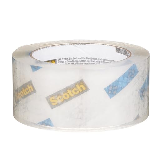 3M Company TV205153 Tape, Clear, 3 roll Pack (Pack of 2)