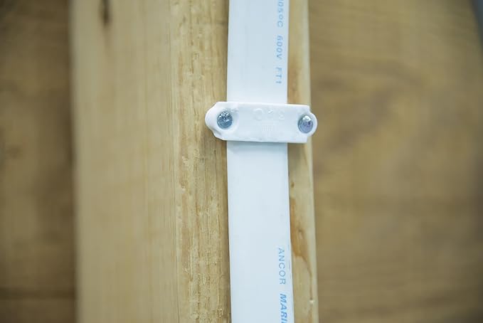 Gardner Bender PS-575 Plastic Staple, 3/4 in., 14/3, 12/3, 10/3 (NM) Cable, White