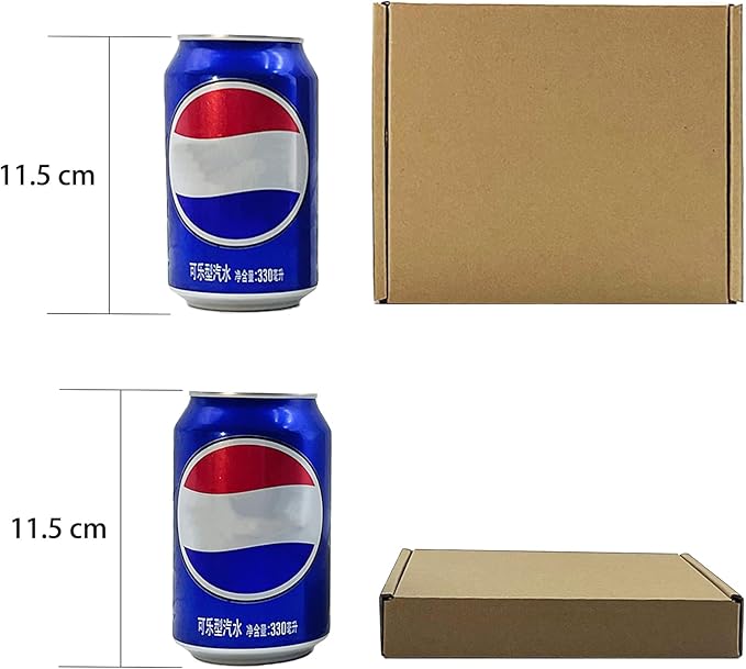 6x5x1 inch Small Shipping Boxes 50 Pack, Brown Kraft Corrugated Cardboard Mailer Boxes Bulk for Packaging Business Mailing Gift，Mini Mailer Boxes for Packaging Supplies
