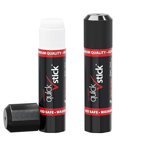Glue Sticks Original Glue Sticks, Quality Adhesive Gluestick, Ideal Strong-Hold for Paper, Card, Textiles, Crafting Glue, Scrapbooking, Office & School Supplies (9g - Pack of 5)