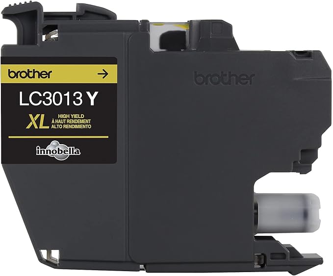 Brother Printer LC3013Y Single Pack Cartridge Yield Up To 400 Pages LC3013 Ink Yellow