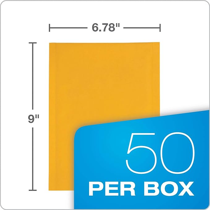 Quality Park Bubble Mailers,6 x 9 Shipping Envelopes,Self-Seal,Durable Brown Kraft Padded Envelopes,Redi-Strip Peel Off Closure,50 Per Box (QUA85755),(Pack of 4)