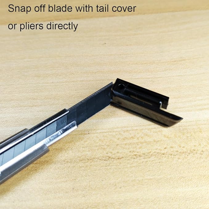5pcs Right and Left Hand Self-Lock Cutter Knife/Black 9mm Blades /60° Blace Knife/Utility Knife/Graphic Knife (G300)