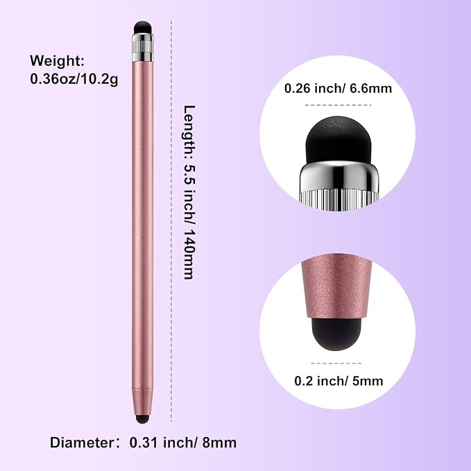 ChaoQ Stylus Pen for Touchscreen, 9pcs Stylus Pen for iPad iPhone Android | High Sensitivity and Precision, Suitable for iPad iPhone Android and All Touch Screens