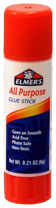 Elmer's All-Purpose School Glue Stick, 0.21 Ounces, Clear