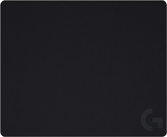Logitech G440 Hard Gaming Mouse Pad, Optimized for Gaming Sensors, Moderate Surface Friction, Non-Slip Mouse Mat - Black