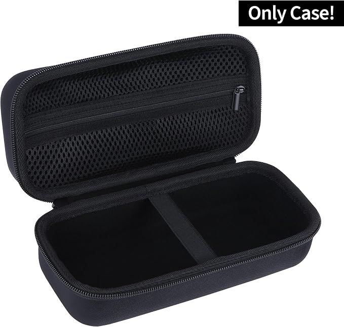 Storage Case Compatible with DYMO LetraTag 100H / 100H Plus Handheld Label Maker for Office or Home (Black)