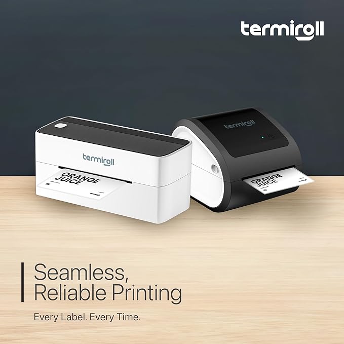 4x3 Direct Thermal Labels – 500 Labels/Roll, Product & Inventory Barcode Labels, No Ink Required, Smooth Feeding for Rollo, Zebra & MUNBYN Printers
