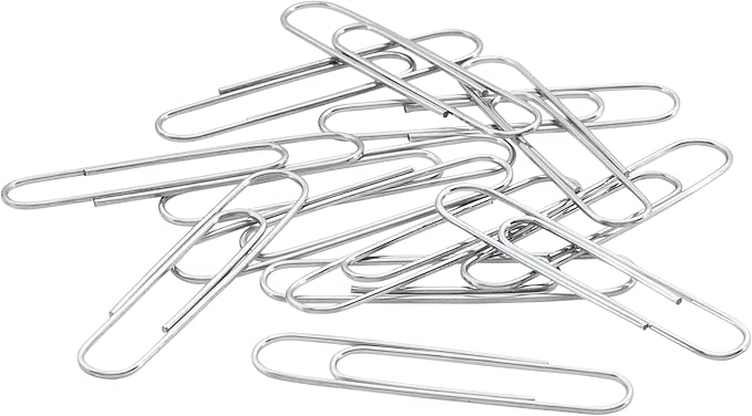 ACCO Paper Clips, Jumbo, Smooth, 100 Clips/Box, 1 Box (72580)