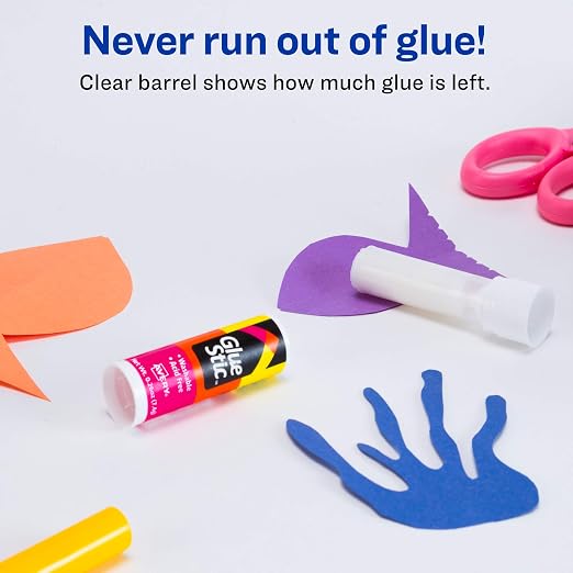 Avery® Glue Stick, White, 0.26 oz., Washable, 2 Permanent Glue Sticks (00171)