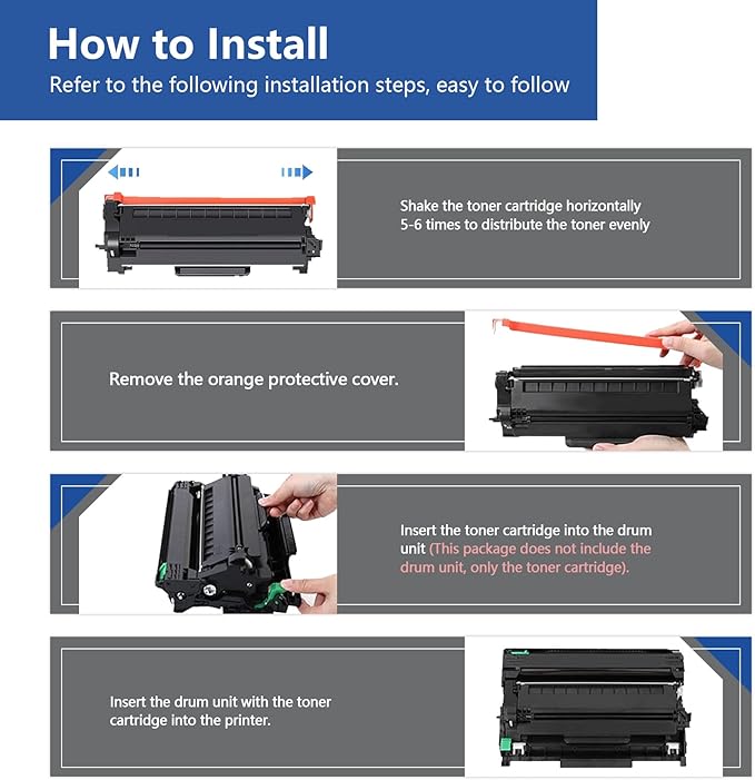 TN730 TN-730 Black Toner Cartridges 2 Pack Compatible TN730 Toner Cartridge Replacement for DCP-L2550DW MFC-L2710DW L2750DW L2750DWXL Printer